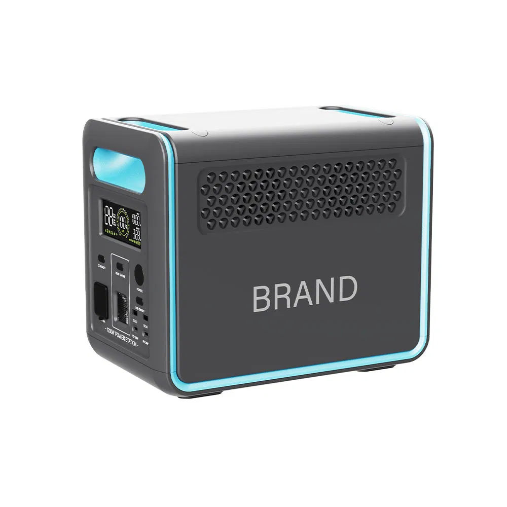 جملة الجملة 1200W محطة طاقة شمسية محمولة LiFePO4 مع نظام UPS