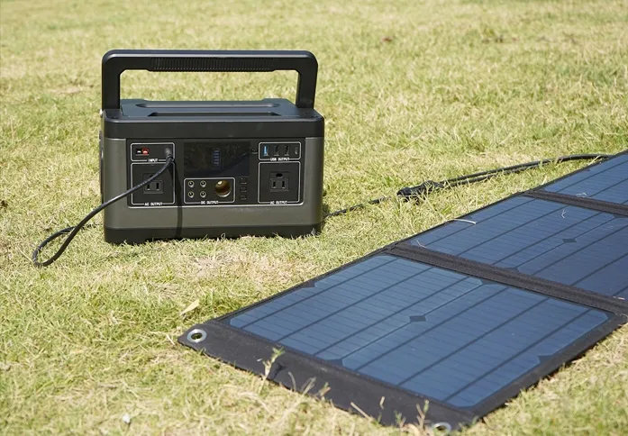 محطة طاقة محمولة عالية السعة 500W للتخييم وRV
