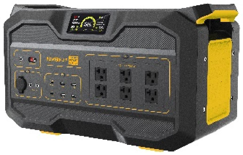 محطة طاقة محمولة 300W السعة: 296wh (20000mAh/14.8V) مع مآخذ تيار متردد للاستخدام المنزلي والتخييم والسفر في المركبات والطوارئ