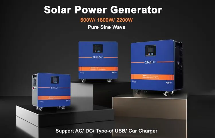 بنك طاقة محمول 2200W 2560wh مولد شمسي للتخييم في الهواء الطلق وإمداد الطاقة المنزلية نظام طاقة شمسية