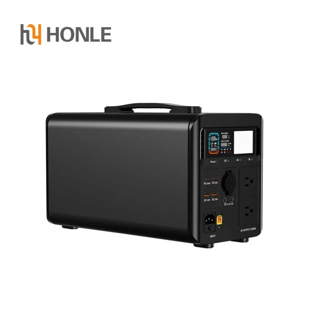 محطة الطاقة الشمسية ببطارية ليثيوم لا تنفد من الطاقة مرة أخرى: 700W, 1200W, و 2400W محطات الطاقة الشمسية المحمولة مصممة لتلبية جميع احتياجات الشحن الخاصة بك