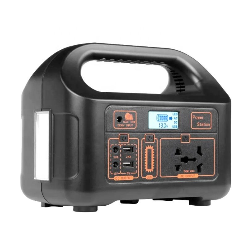 محطة طاقة محمولة من الصين 300W 500W 600W 1000W 1200W منزلية متنقلة LiFePO4 مآخذ UPS مولد شمسي منزل تخييم سيارة محطة طاقة شمسية صينية السعر