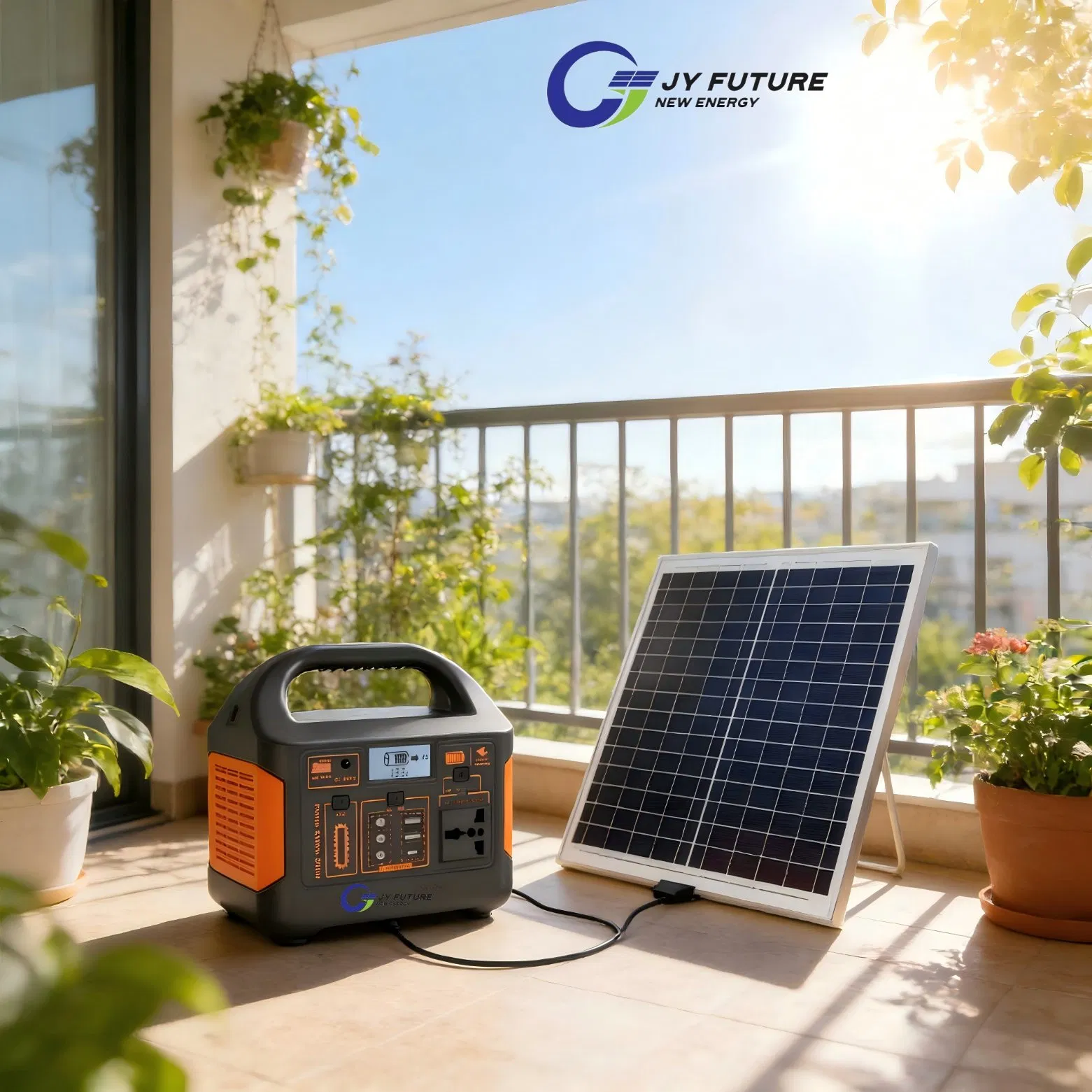 محطة طاقة محمولة 300W/500W/600W/1000W LiFePO4 مولد شمسي خارجي بنك مصباح بطارية خارجية لوحة شمسية