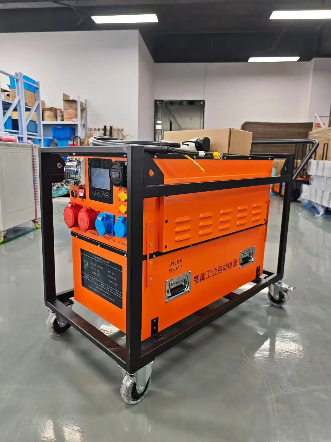 12kw محطة طاقة محمولة كبيرة السعة جاهزة للطاقة الشمسية معتمدة متوافقة مع القواطع، اللحامات والمثاقب للاستخدام في الموقع