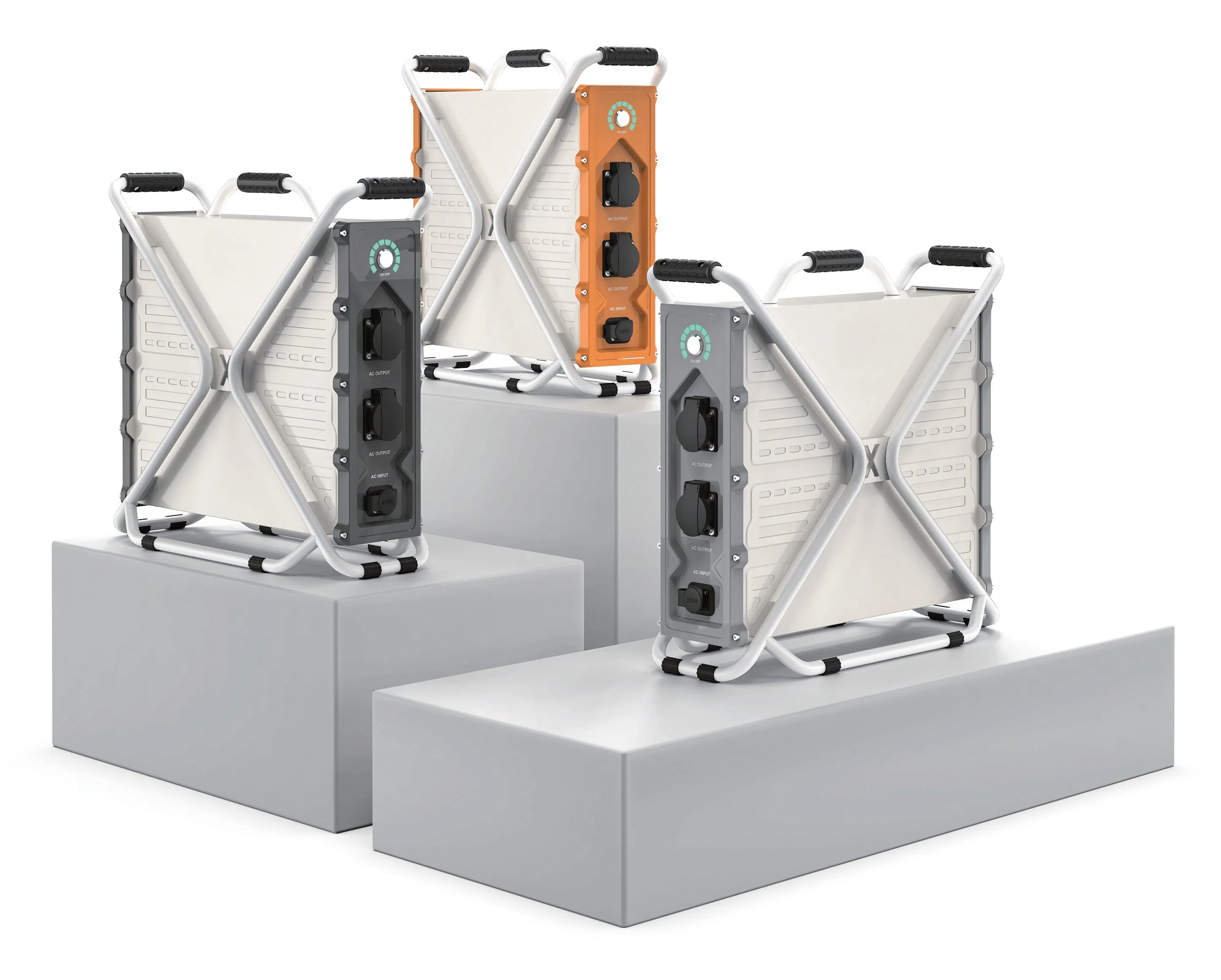 FPG3600 3600W 3.6kw محطة طاقة محمولة مع 20000W 20kw ذروة الإنتاج، 2300Wh سعة IP54 حل طاقة احتياطي صناعي مصنف للبناء، مواقع العمل