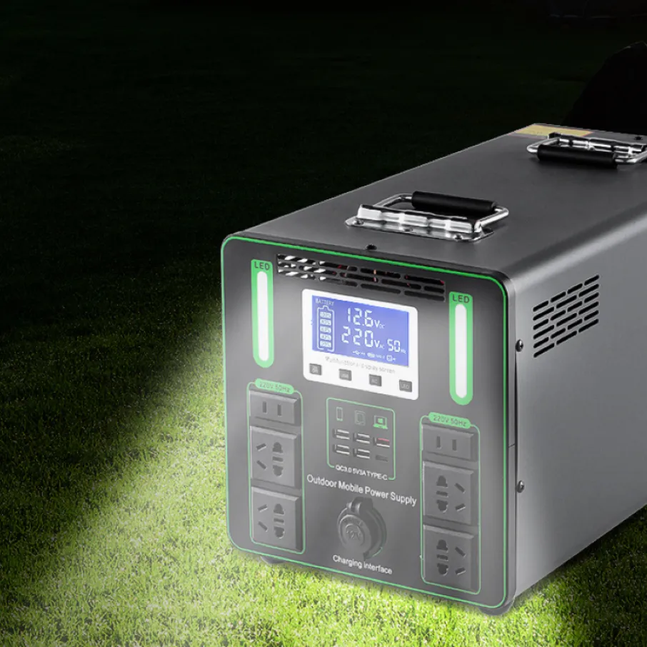 محطة طاقة محمولة متعددة الوظائف للطوارئ للاستخدام الخارجي والتجاري 3000W 3500W 6000W LiFePO4