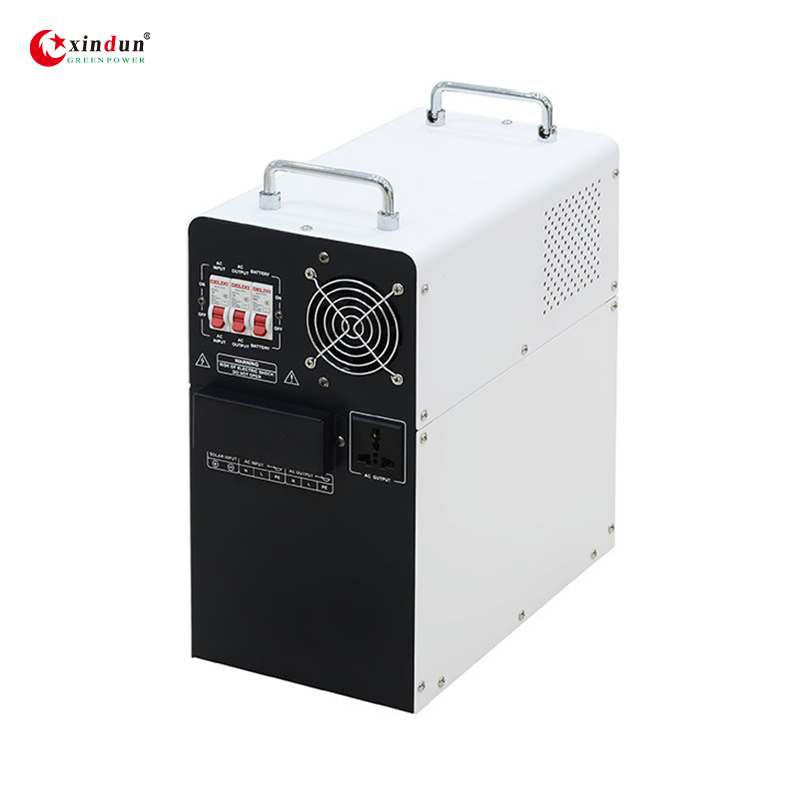 500W نظام تخزين الطاقة المحمول للاستخدام المنزلي 1kwh مولد الطاقة الشمسية المحمول مجموعة الطاقة الشمسية الهجينة مع بطارية ليثيوم الاحتياطية للطاقة الشمسية