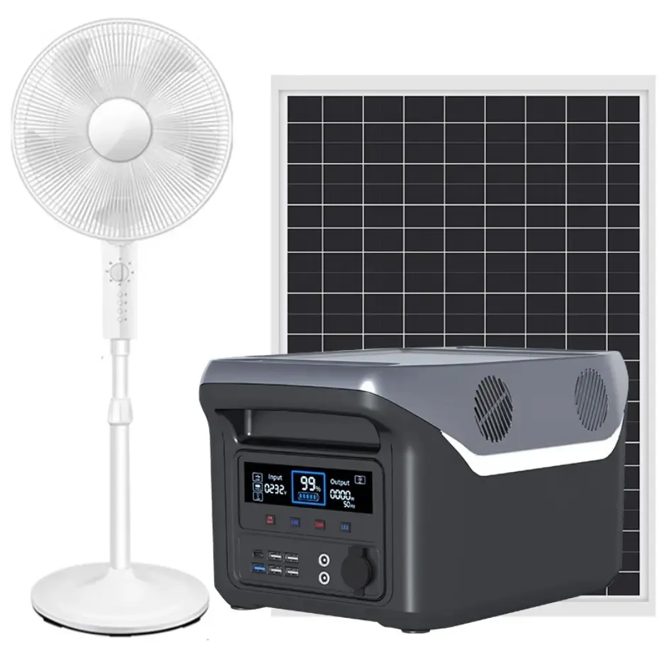 نظام طاقة الطوارئ المنزلية 200W-5000W محطة طاقة شمسية محمولة في الهواء الطلق