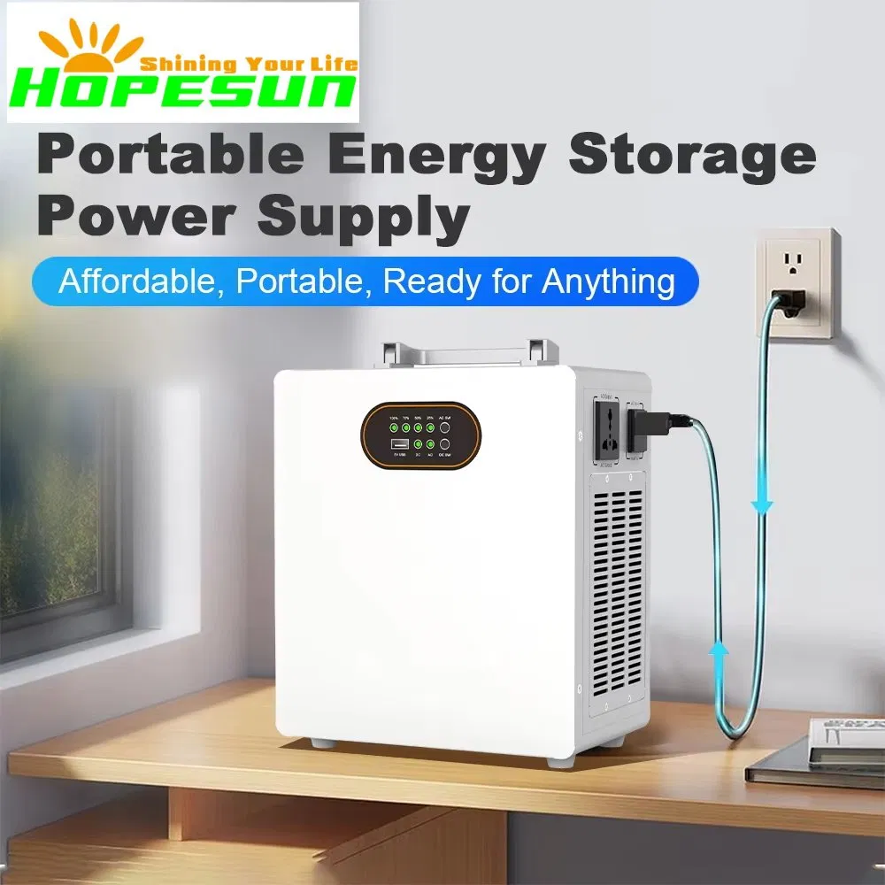 Convenient 500W 314ah 1001wh Portable Solar System for Hiking Camping Power Supply