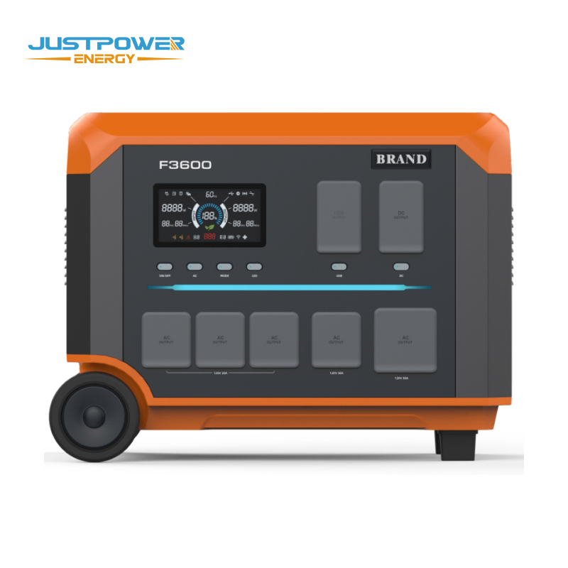 سعر رخيص 3600W LiFePO4 محطة تخزين الطاقة الخارجية بنك الطاقة المحمولة مولد الطاقة الشمسية الاحتياطي