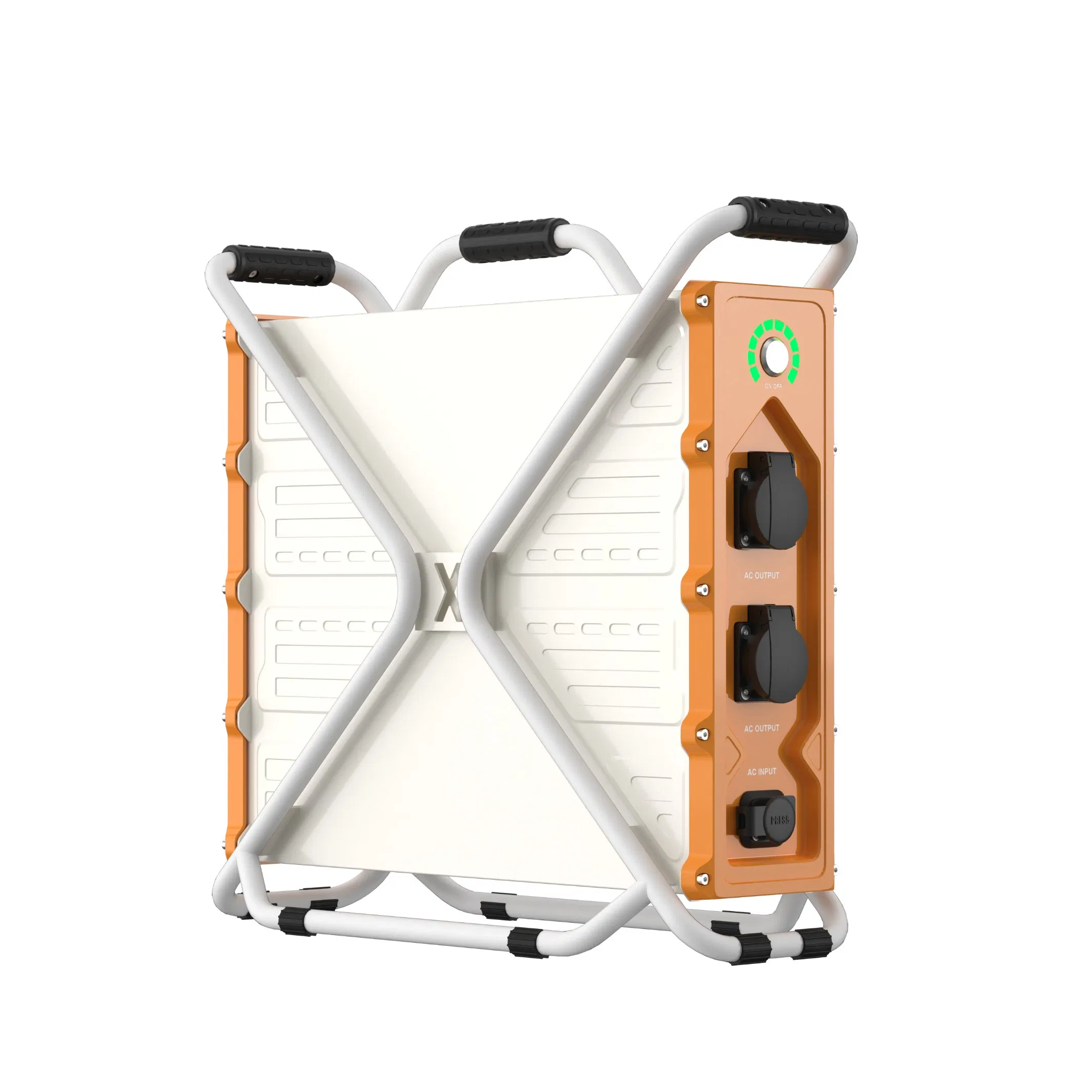 FPG3600 3600W 3.6kw محطة طاقة محمولة مع 20000W 20kw ذروة الإنتاج، 2300Wh سعة IP54 حل طاقة احتياطي صناعي مصنف للبناء، مواقع العمل