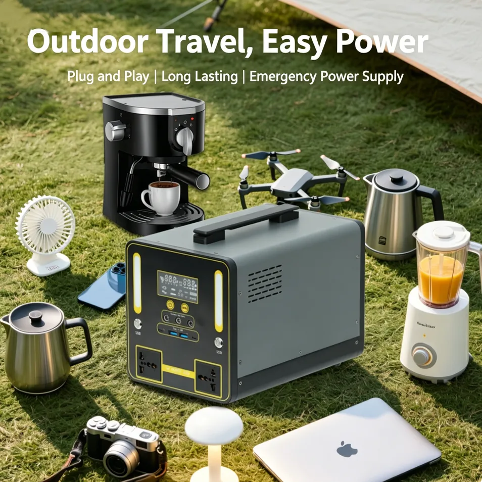 محطة طاقة محمولة متعددة الوظائف للطوارئ للاستخدام الخارجي والتجاري 3000W 3500W 6000W LiFePO4