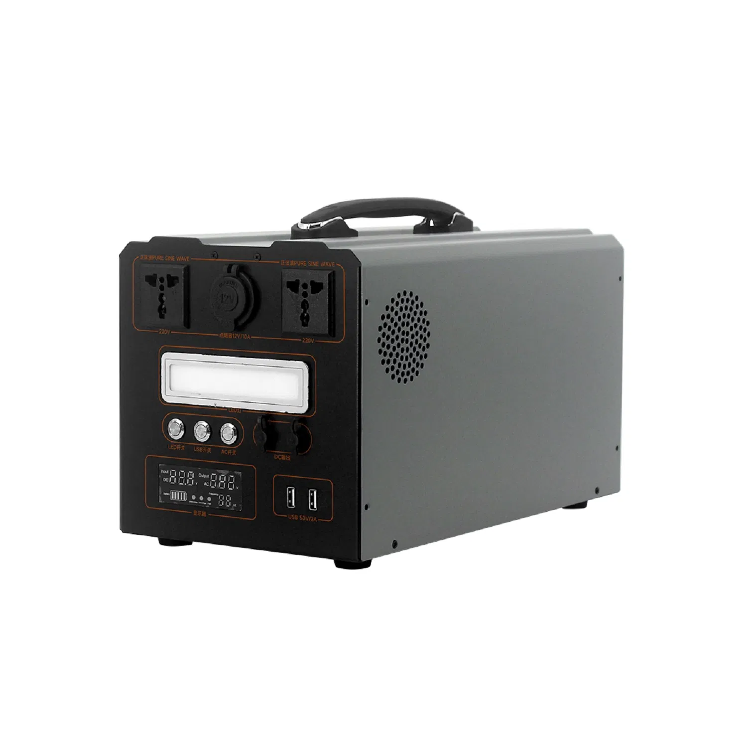 مزود طاقة محمول 1500W عاكس 1280wh LiFePO4 بطارية طاقة شمسية سفر Zn1500 شريك النشاطات الخارجية