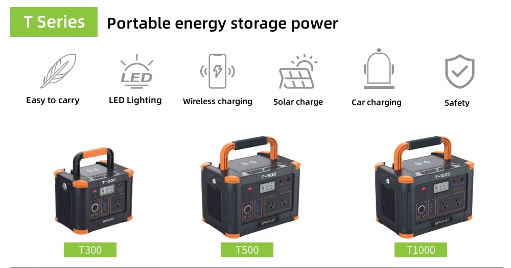 مولد شحن سريع لاسلكي بالطاقة الشمسية 500W 1000W 2000W 220V محطة طاقة محمولة ببطارية ليثيوم