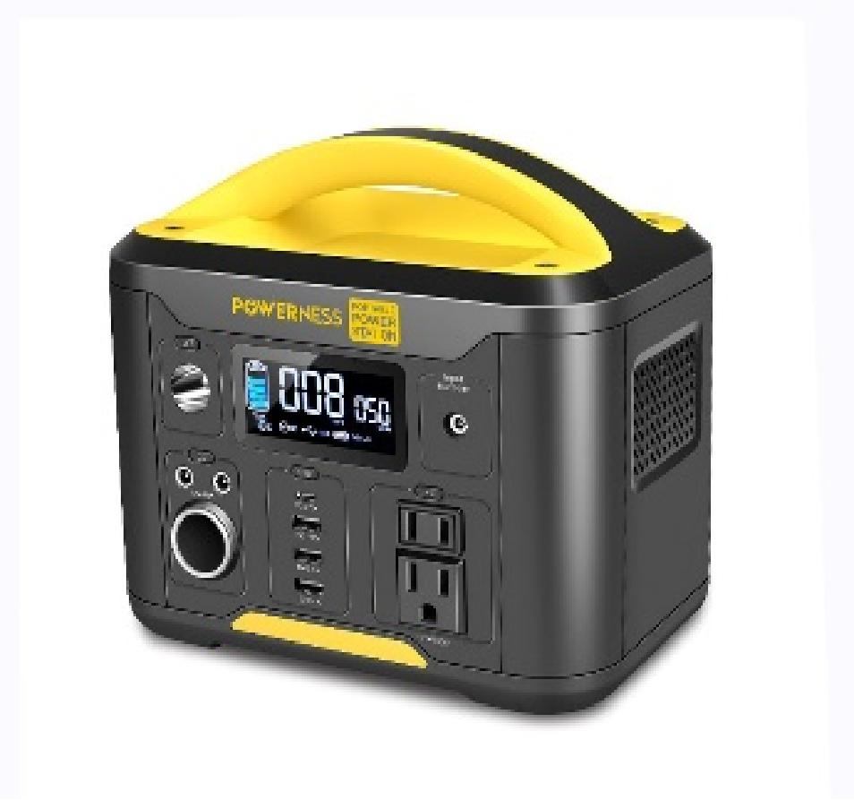 محطة طاقة محمولة 300W السعة: 296wh (20000mAh/14.8V) مع مآخذ تيار متردد للاستخدام المنزلي والتخييم والسفر في المركبات والطوارئ