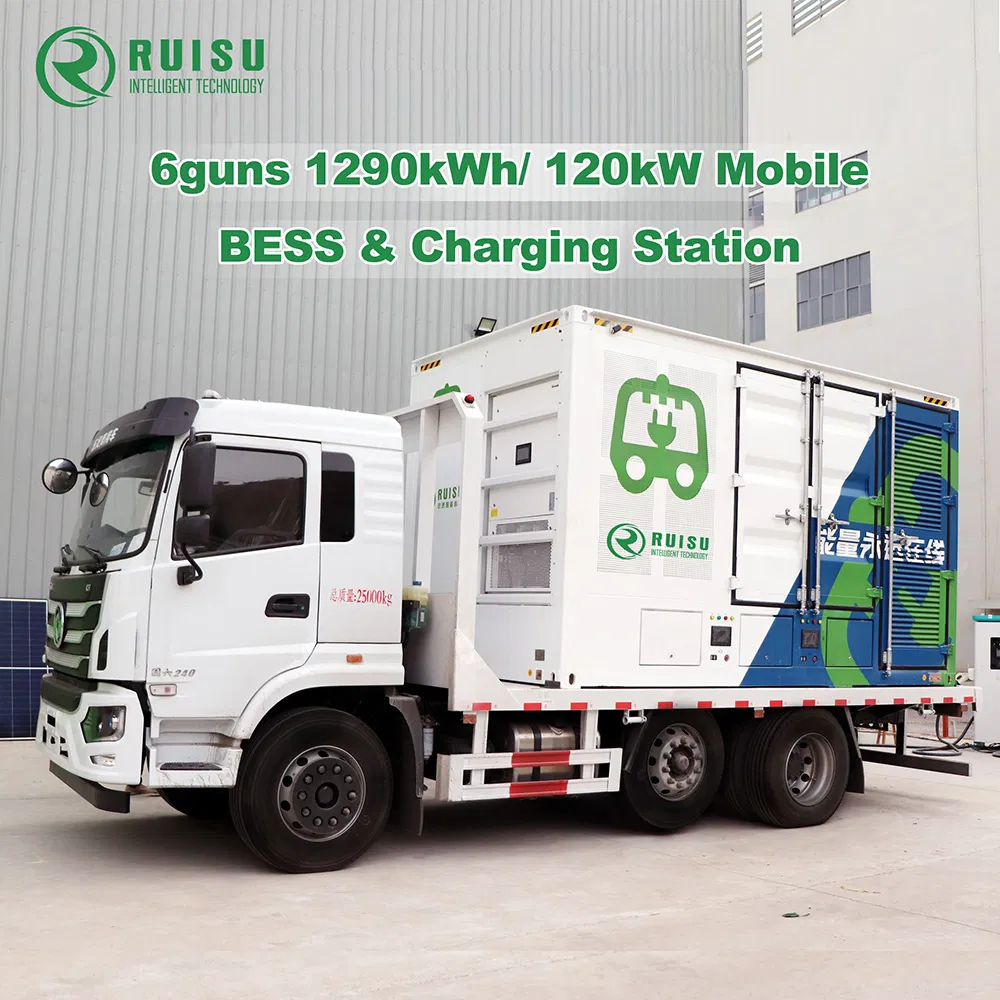 محطة طاقة محمولة 1.29mwh 1.2MW 1c نظام احتياطي للطاقة الخارجية لتزويد الطاقة للمشاريع