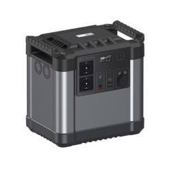 مولد طاقة محمول يعمل بالطاقة الشمسية للاستخدام الخارجي والتخييم والاحتياطي المنزلي 110V 220V تيار متردد 2000W طاقة 600000mAh 2220wh