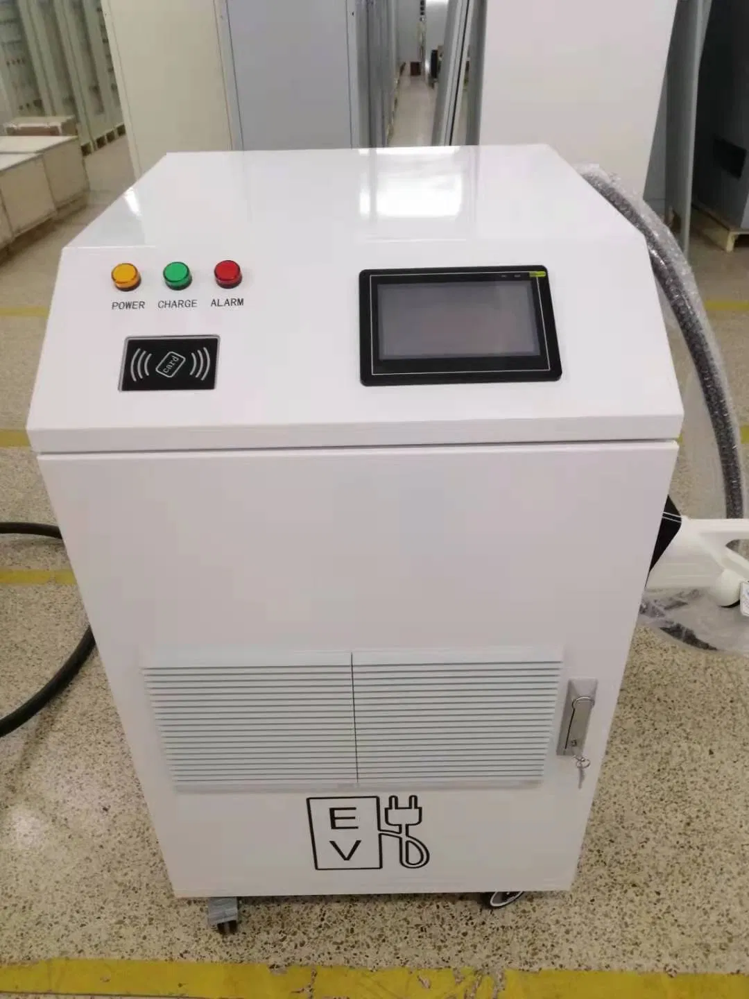 75kw محطة شحن سريعة محمولة للتيار المباشر للمركبات الكهربائية للحافلات والسيارات والشاحنات