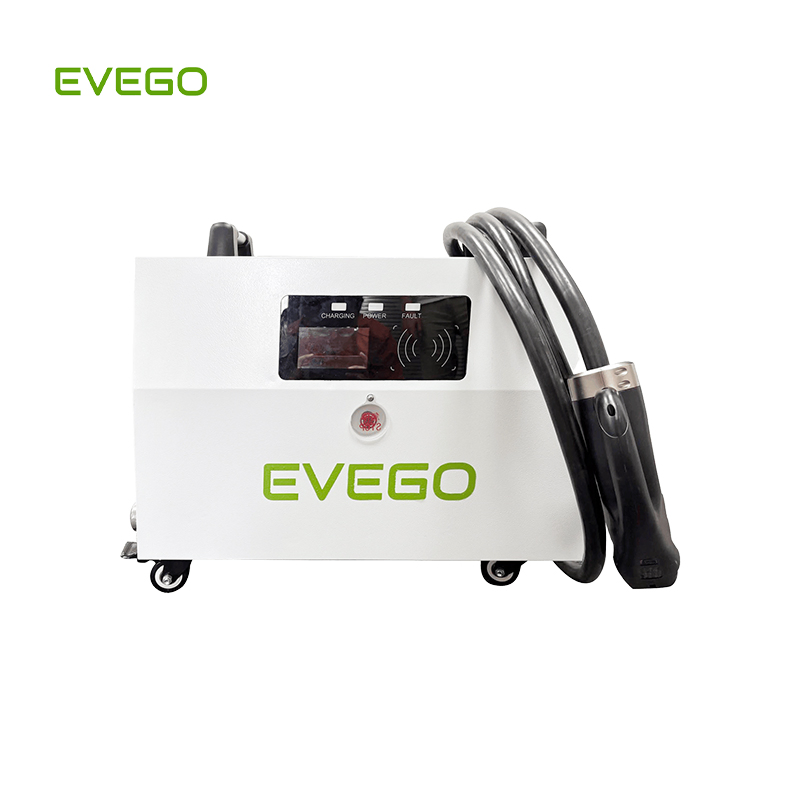 محطة شحن سريعة محمولة بدون بطارية للسيارة الأوروبية 40kw CCS2