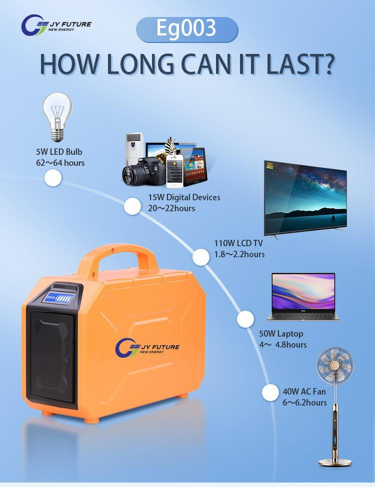 أفضل مبيعات الطاقة المحمولة Station200W-2000W للاستخدام المنزلي 220V محطة الطاقة الشمسية البطارية الخارجية