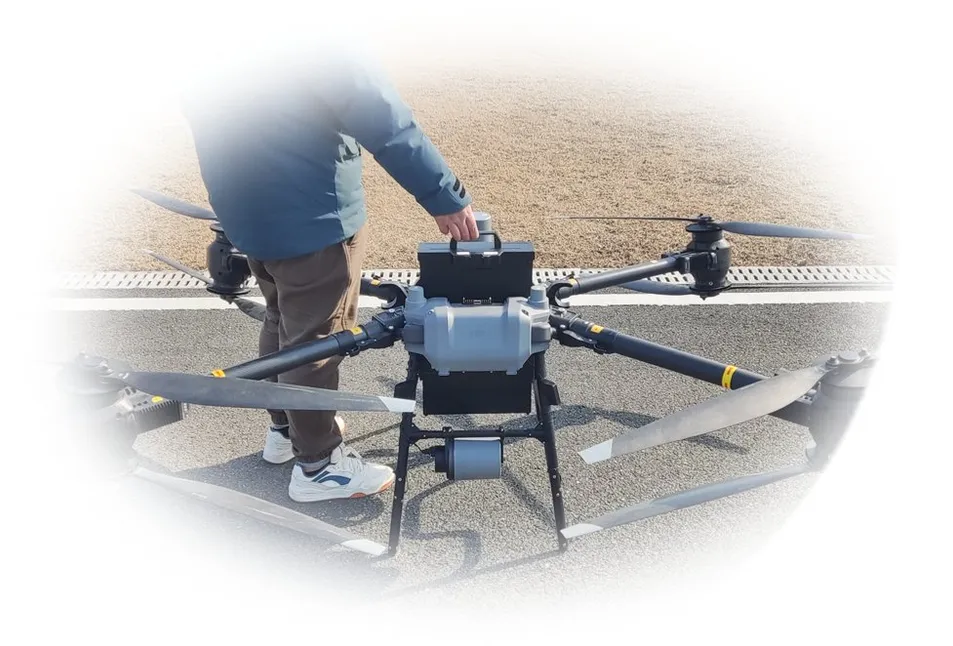 محطة طاقة طائرة مسيرة متصلة من دجي Flycart30