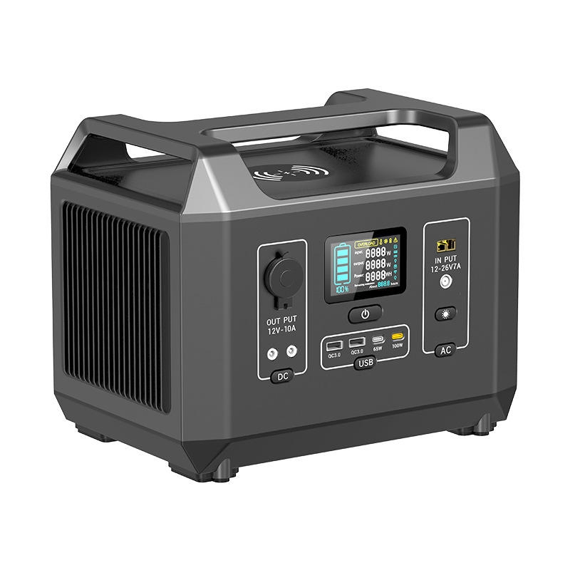 سعر المصنع 1200W 1008wh LiFePO4 محطة طاقة محمولة لاسلكية مولد طاقة شمسية خارجي بطارية للسيارة المنزل في الهواء الطلق