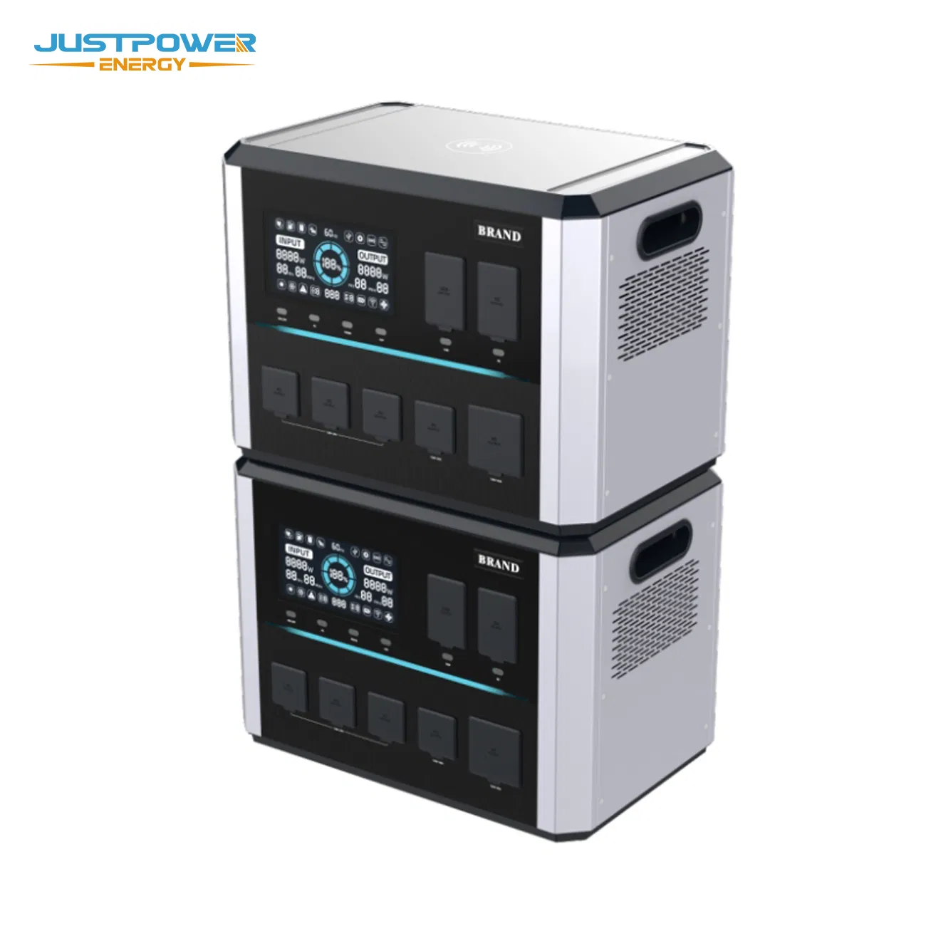 مولد الطاقة الشمسية بشحن ثنائي الاتجاه 3600W 220V LiFePO4 بنك طاقة محمول بالبطارية