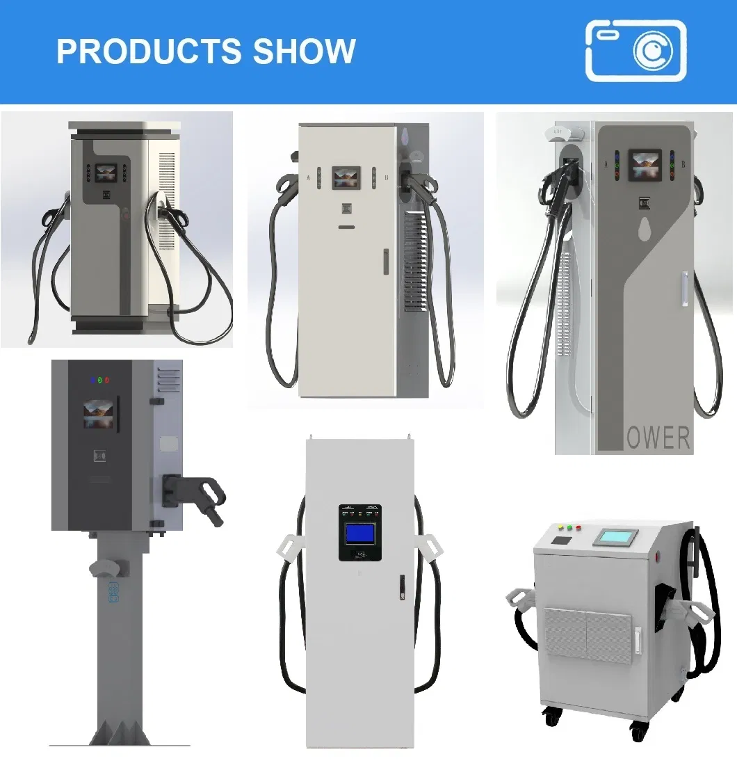 40KW 60KW 80KW محطة شحن متنقلة ومحمولة بالتيار المستمر CCS2