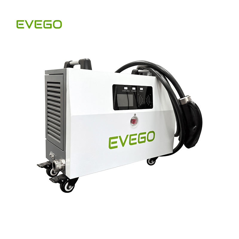 محطة شحن سريعة محمولة بدون بطارية للسيارة الأوروبية 40kw CCS2