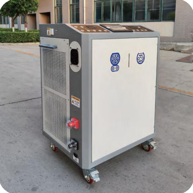 محطة شحن مزدوجة محمولة جديدة تمامًا 40kw لتوسيع مؤقت لمعدات الشحن خلال ساعات الذروة