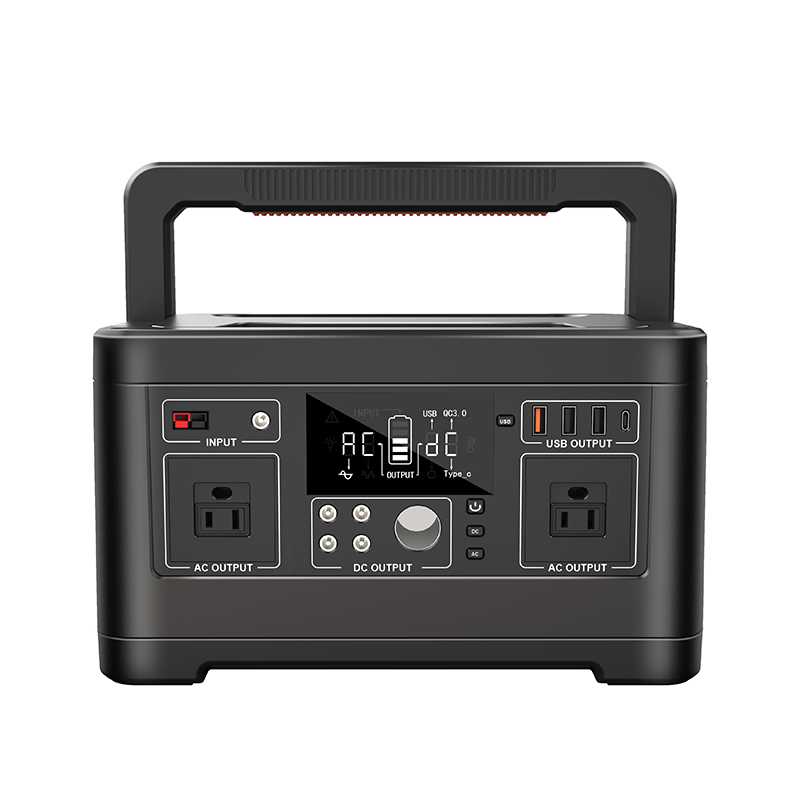 500W نظام الطاقة الشمسية 100V~240V محطة الطاقة المحمولة مولد الطاقة المحمولة