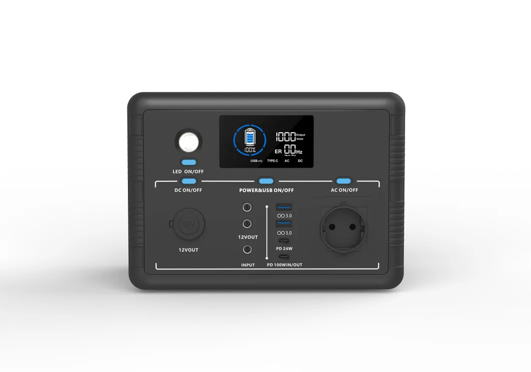 محطة طاقة عالية الأداء 500W محطة طاقة محمولة