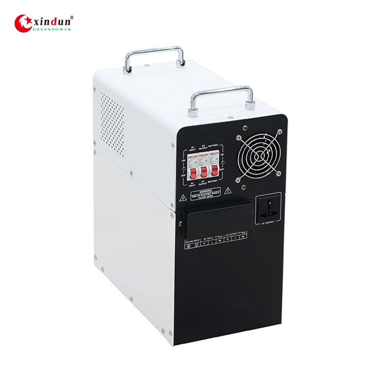 500W نظام تخزين الطاقة المحمول للاستخدام المنزلي 1kwh مولد الطاقة الشمسية المحمول مجموعة الطاقة الشمسية الهجينة مع بطارية ليثيوم الاحتياطية للطاقة الشمسية