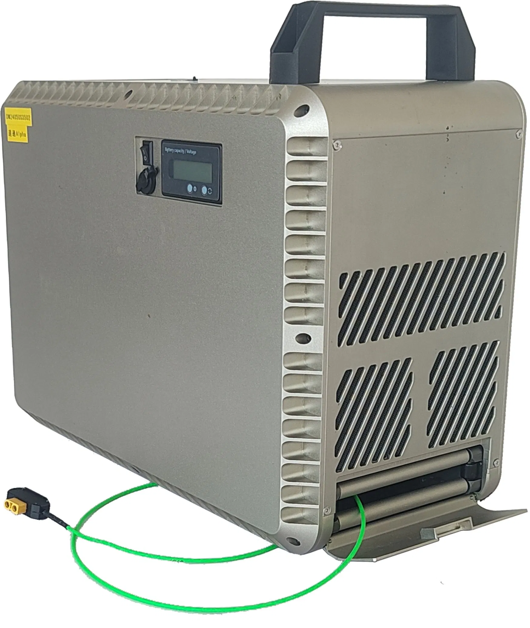 محطة طاقة فيينغ 2kw مع وقت طيران طويل لطائرات دجي بدون طيار مصممة بجهد ثابت محمول 25/50V النموذج: S35-2kw-160m