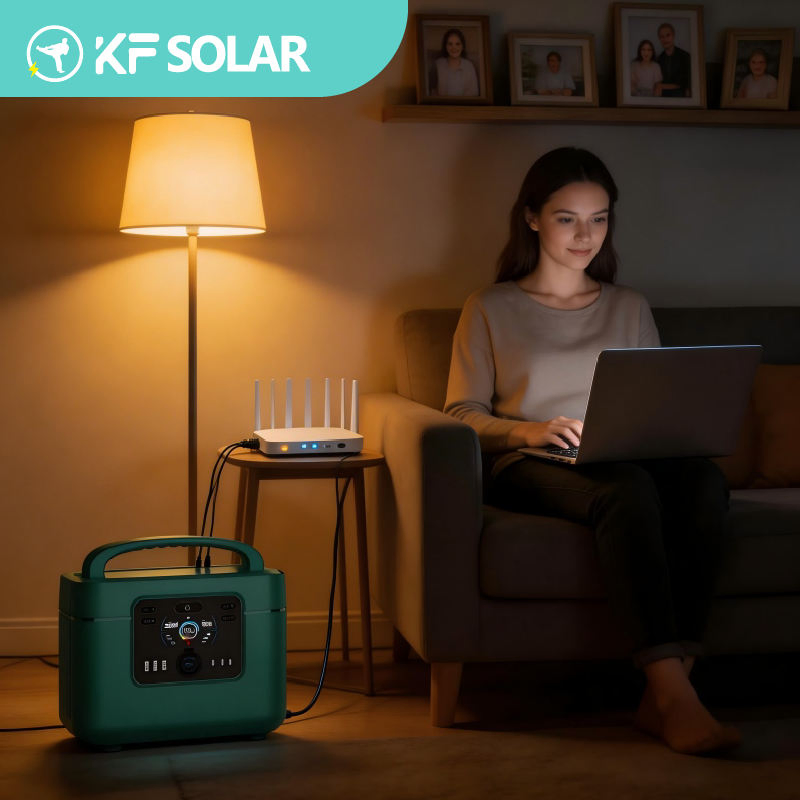 كيه إف سولار 220V110V محطة الطاقة الشمسية 1200W محطة الطاقة المحمولة