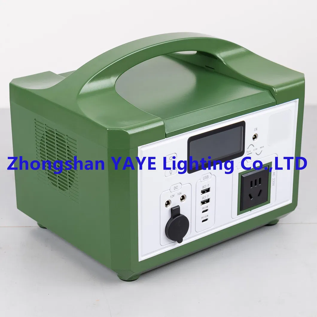مصدر طاقة محمول/ محطة طاقة محمولة مع Pd60W QC3.0 شهادة RoHS FCC للتخييم/ 200PCS المخزون لكل واط