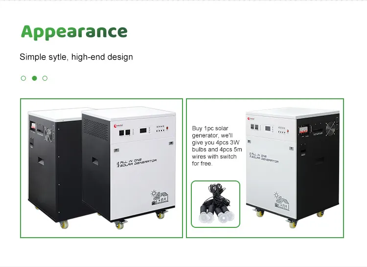500W نظام تخزين الطاقة المحمول للاستخدام المنزلي 1kwh مولد الطاقة الشمسية المحمول مجموعة الطاقة الشمسية الهجينة مع بطارية ليثيوم الاحتياطية للطاقة الشمسية