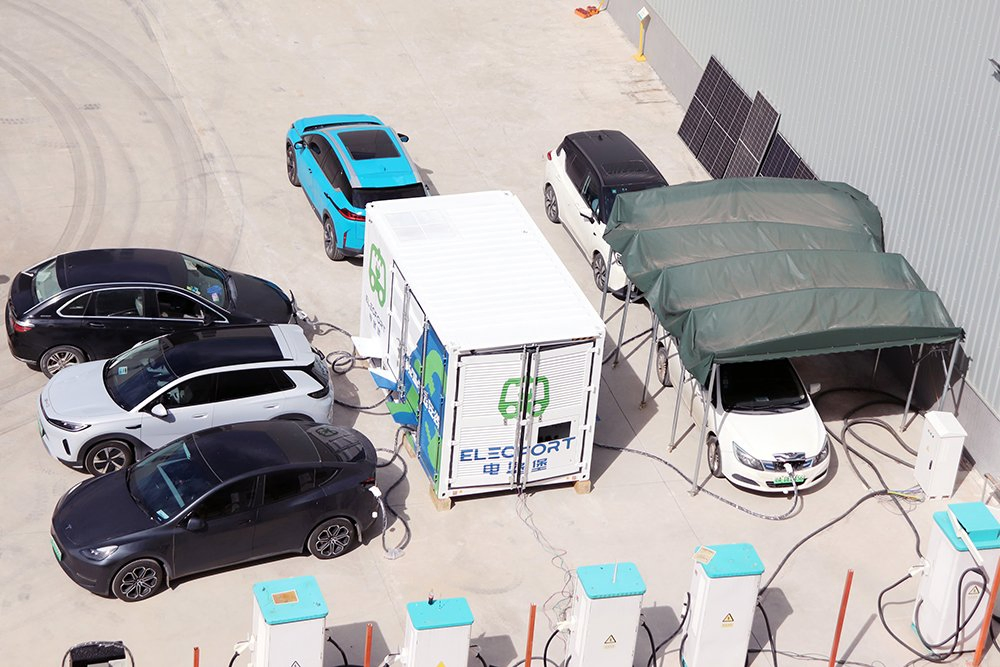 محطة طاقة محمولة 1.29mwh 1.2MW 1c نظام احتياطي للطاقة الخارجية لتزويد الطاقة للمشاريع