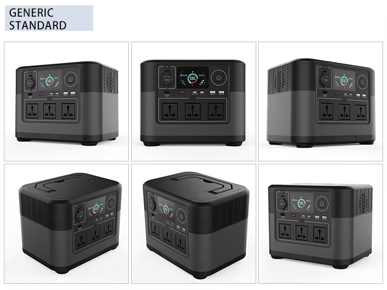 جهاز شحن محمول 1200W محطة طاقة UPS LiFePO4