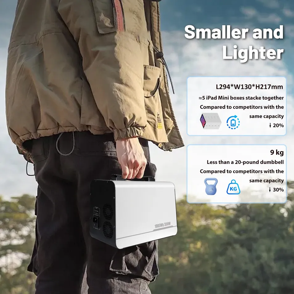 محطة طاقة محمولة 300W 314ah LiFePO4 بطارية تصميم عالي السعة