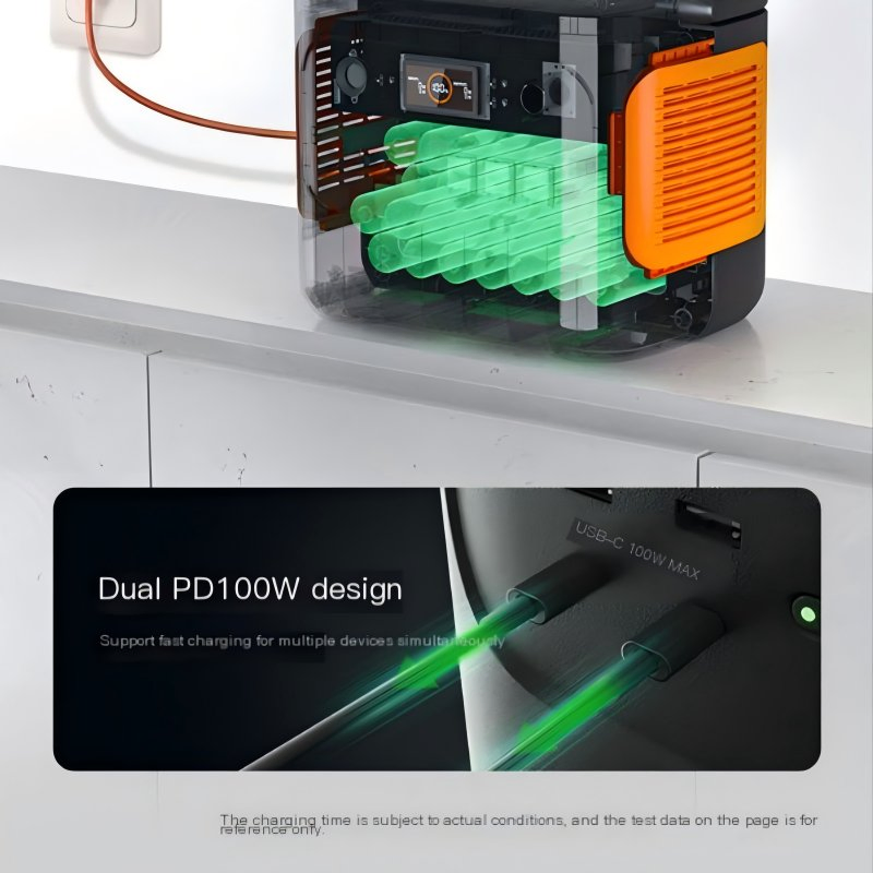 جاكيري 1000plus محطة طاقة محمولة خارجية 2000W 1264wh مزود طاقة طوارئ UPS رسمي جاكيري