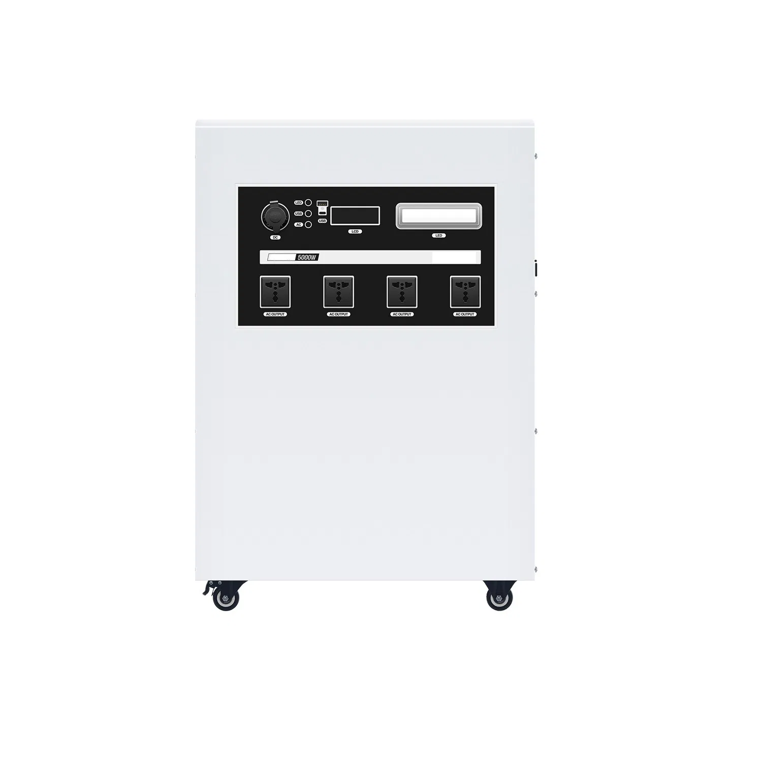محطة طاقة محمولة 3000W عاكس 5000wh LiFePO4 بطارية طاقة شمسية سفر Zn3000 شريك النشاطات الخارجية