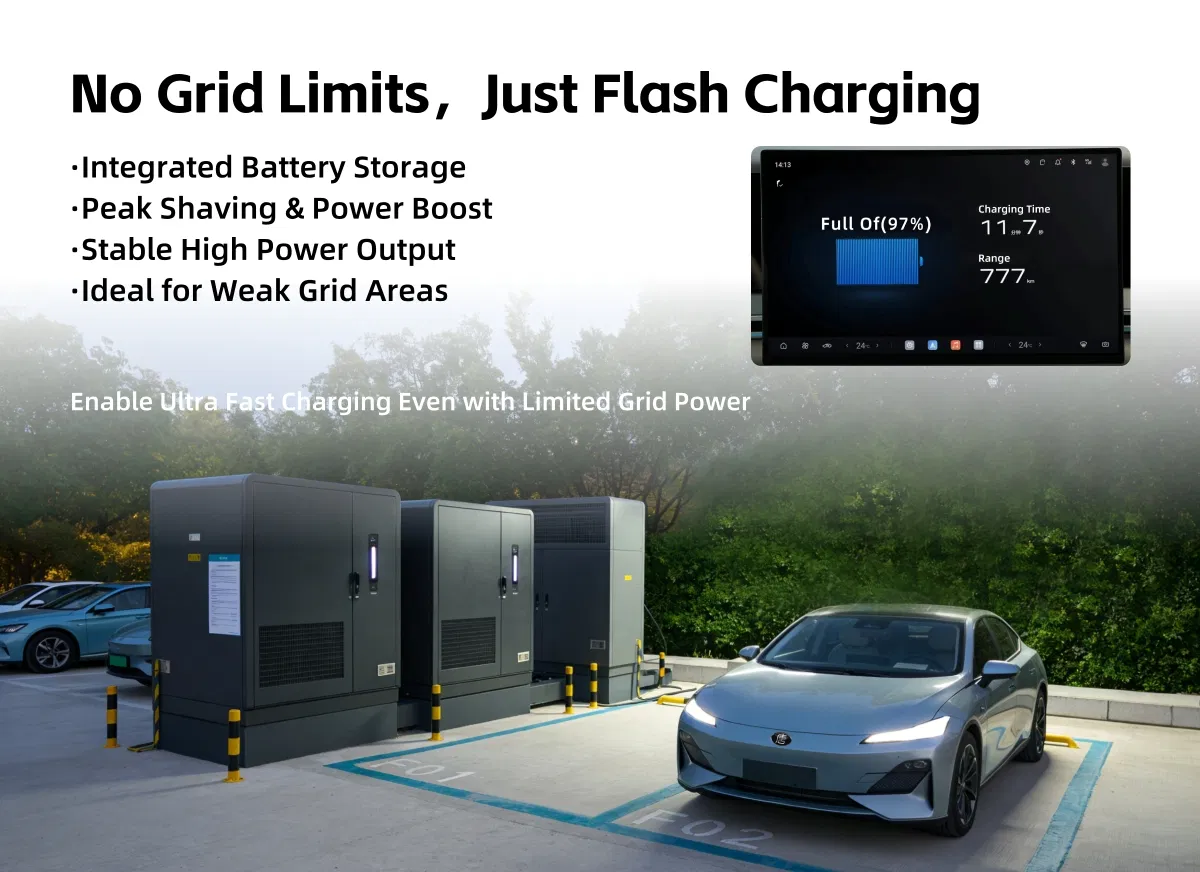 محطة شحن كهربائية متنقلة لتخزين الطاقة DC 141kwh