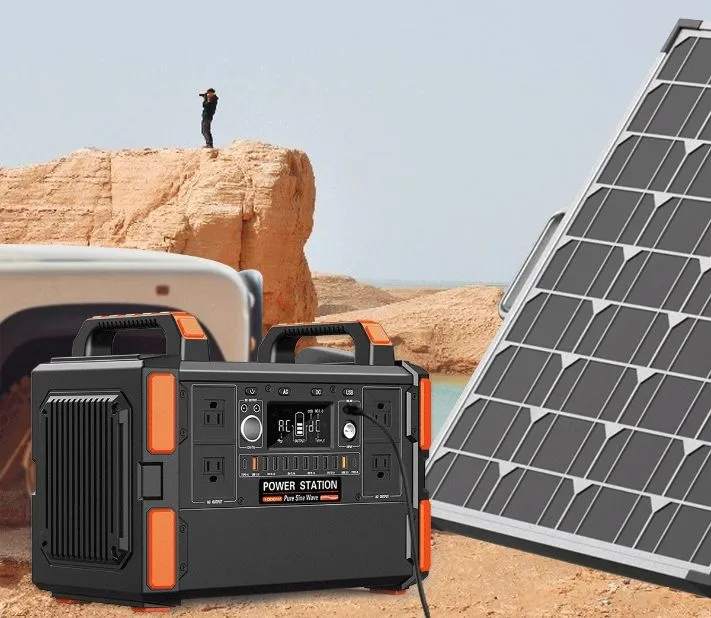 محطة طاقة محمولة قابلة لإعادة الشحن بالطاقة الشمسية 1000W بطارية ليثيوم LiFePO4