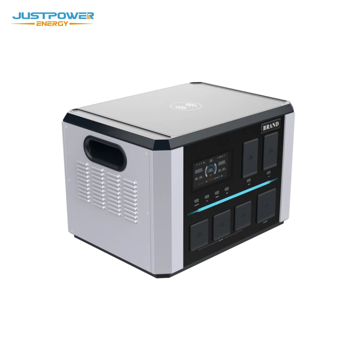 مولد الطاقة الشمسية بشحن ثنائي الاتجاه 3600W 220V LiFePO4 بنك طاقة محمول بالبطارية