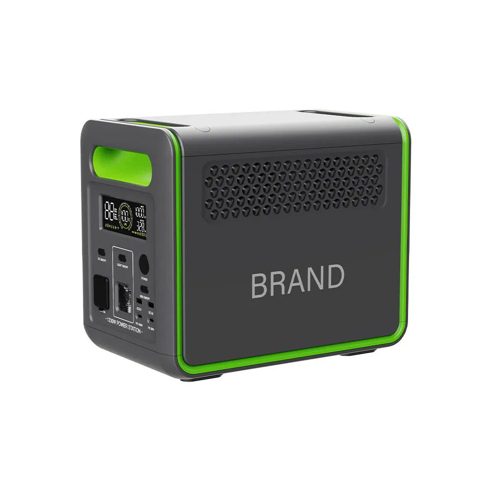 جملة الجملة 1200W محطة طاقة شمسية محمولة LiFePO4 مع نظام UPS