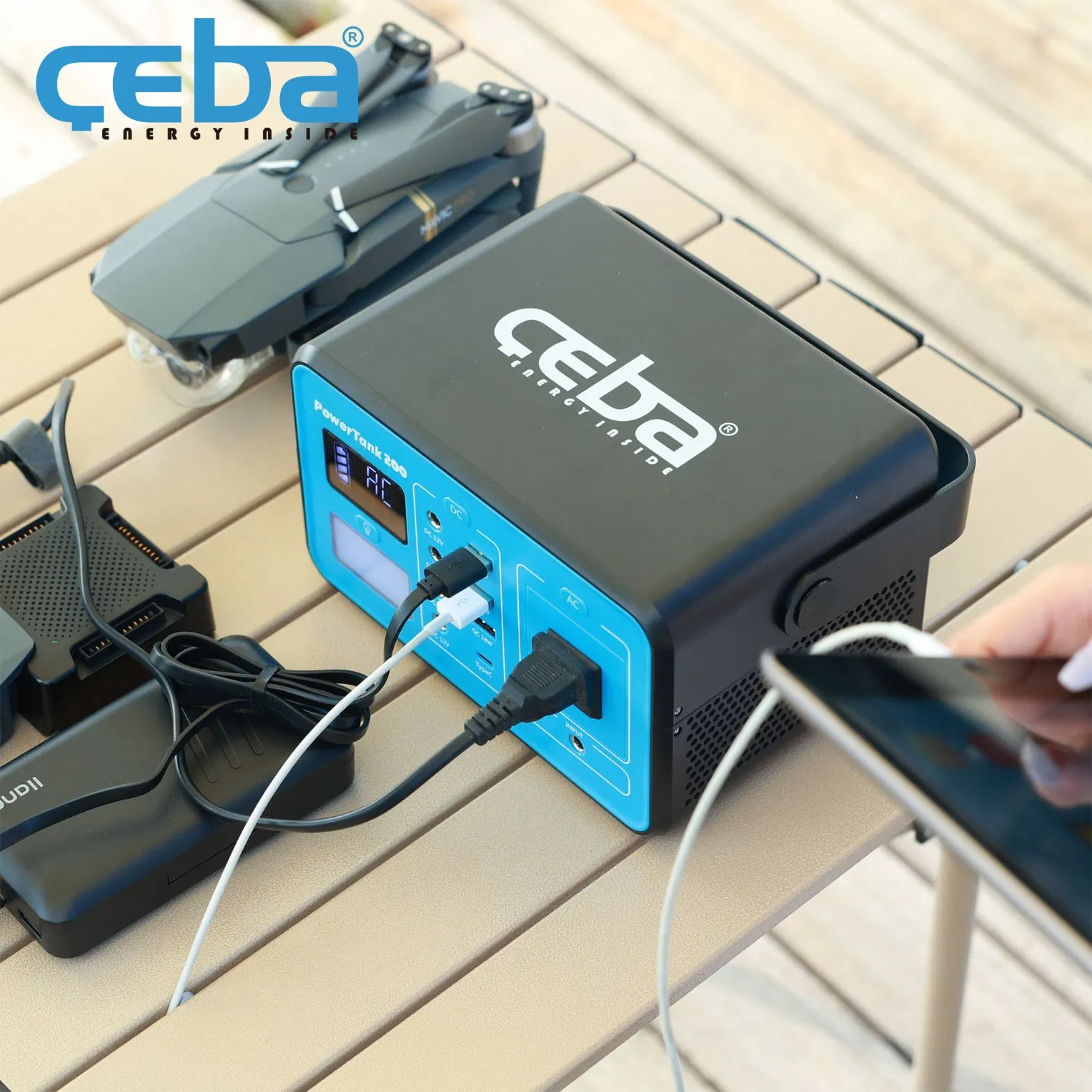 OEM 150W 200W 300W 500W 1000W محطة طاقة محمولة للتخييم من مزود الطاقة الشمسية الخارجي