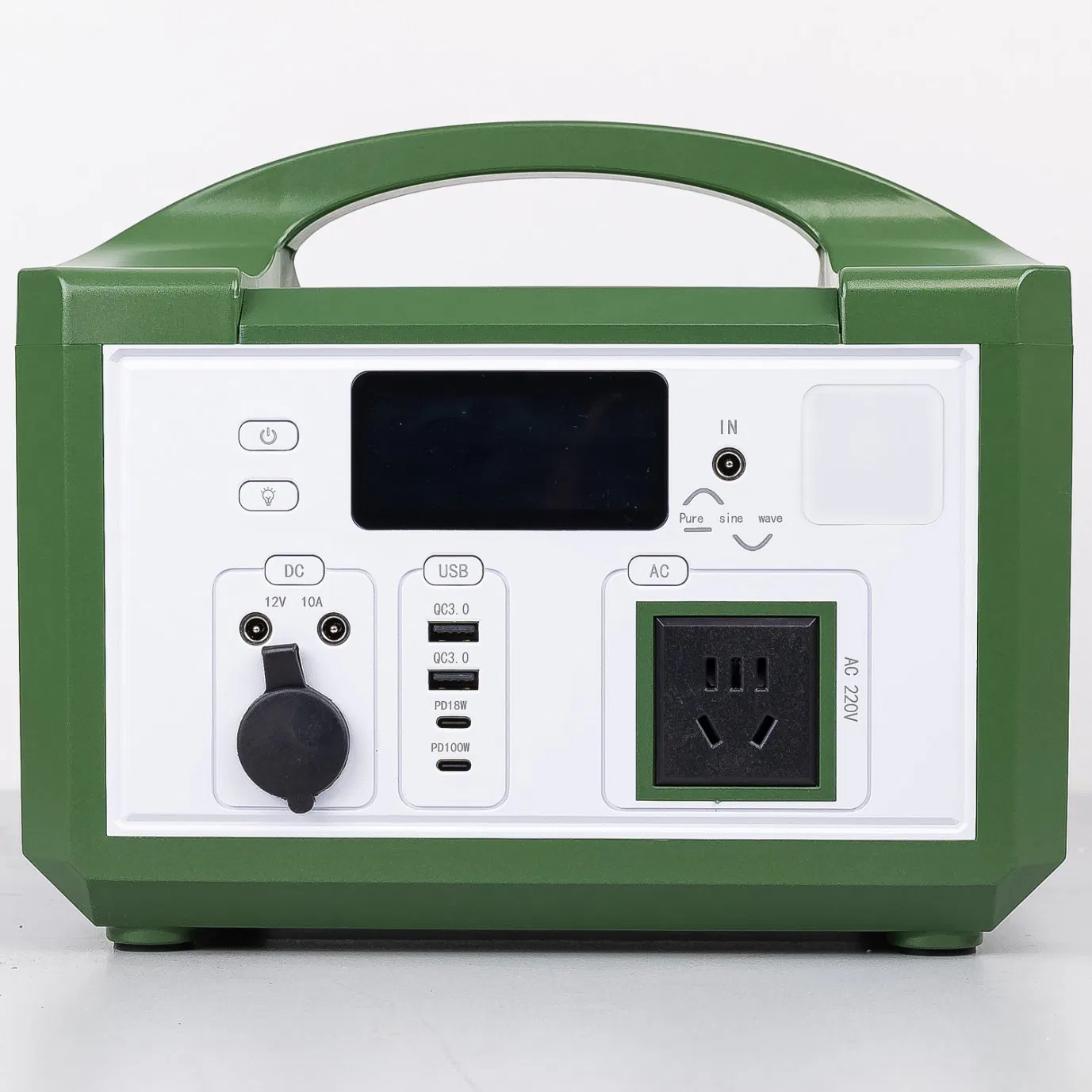 يaye الأكثر سخونة بيع 500W/1000W مصدر طاقة محمول/ محطة طاقة محمولة مع Pd60W QC3.0 شهادة RoHS FCC للتخييم/ 200PCS المخزون لكل واط