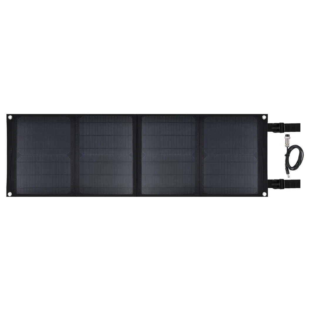 300wh شاحن شمسي مزود بالطاقة الكهربائية AC DC نظام إمداد الطاقة UPS محمول في الهواء الطلق