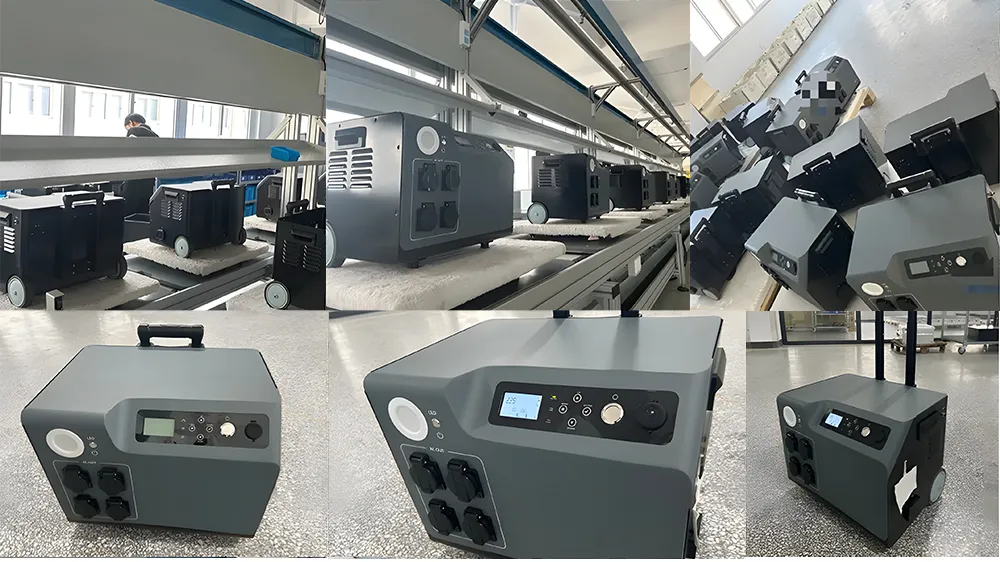 مبيعات مباشرة 220V محطات الطاقة المحمولة الخارجية 1000W 2000W 3000W 2.56kwh حل طاقة الطوارئ المنزلية لانقطاع الكهرباء